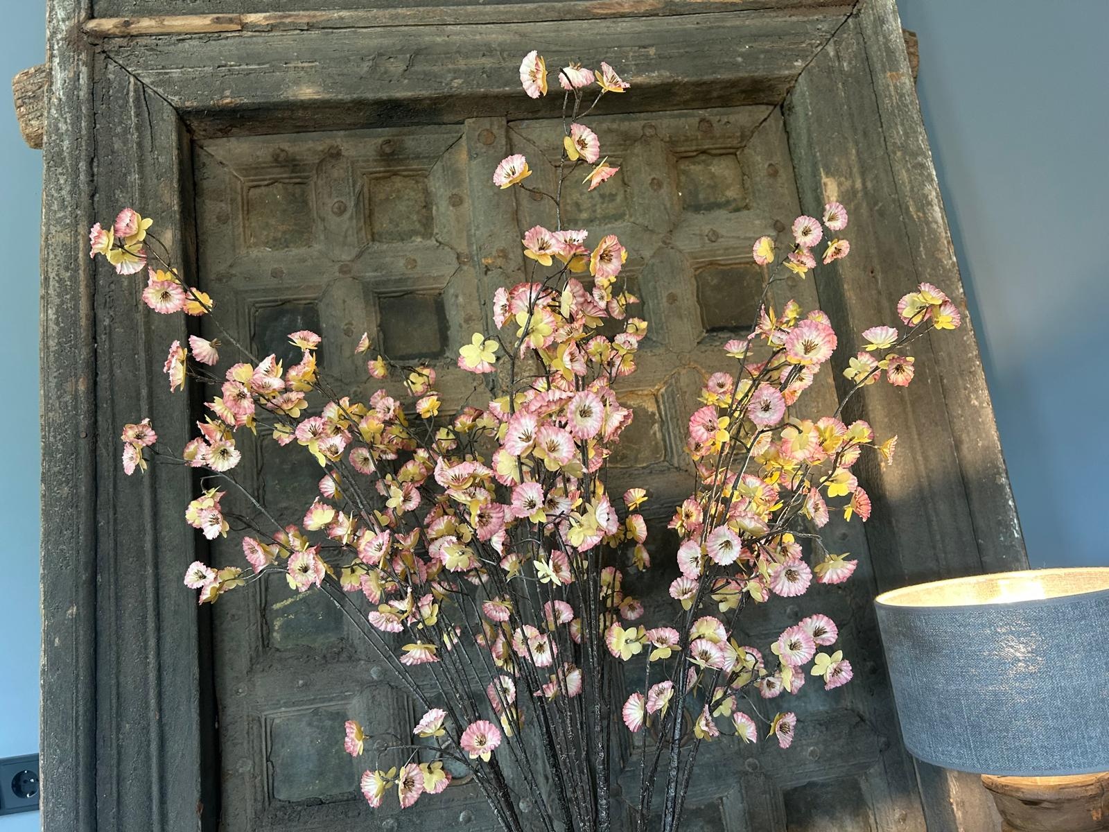 Sylxz Cornus Carved Grande Pink 120 cm | Erve Smit Landelijke decoratie Sylxz Cornus Carved Grande Pink 120 cm