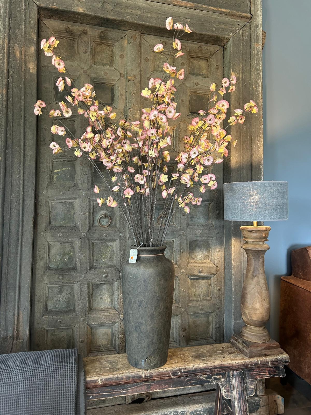 Sylxz Cornus Carved Grande Pink 120 cm | Erve Smit Landelijke decoratie Sylxz Cornus Carved Grande Pink 120 cm