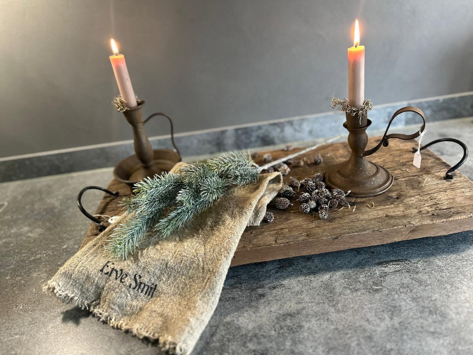 Brynxz Dennentak 60 cm | Erve Smit Landelijke decoratie Brynxz Dennentak 60 cm - Afbeelding 4