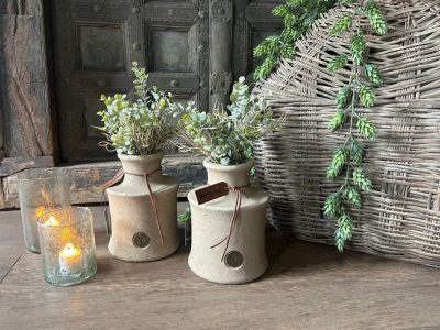 Brynxz Decoratiepot Met Nek Majestic Taupe M