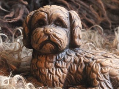 Brynxz Lying Dog Majestic Brown 20x11x13