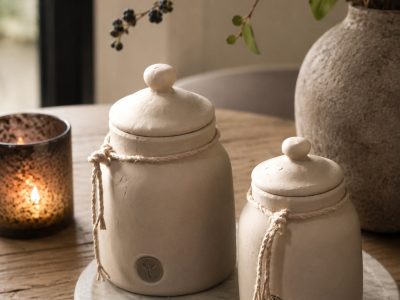 Brynxz Pot and Top with Rope Majestic Taupe M