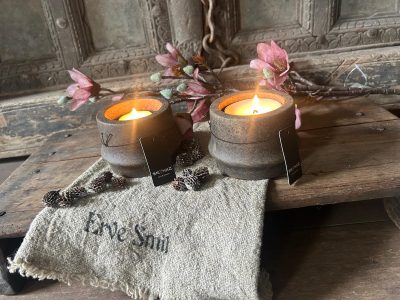 Brynxz Waxinelichthouder Cylinder Majestic Brown M