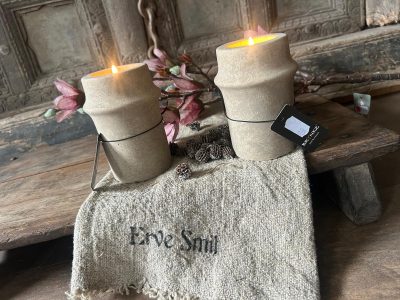 Brynxz Waxinelichthouder Cylinder Majestic Taupe L