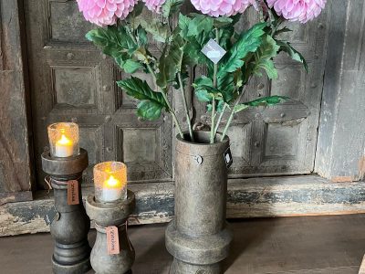 Brynxz zijden Chrysant roze 75 cm