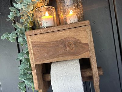 Houten Toilet Rol Houder