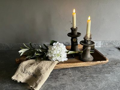 Oude Houten Dienblad Schaal