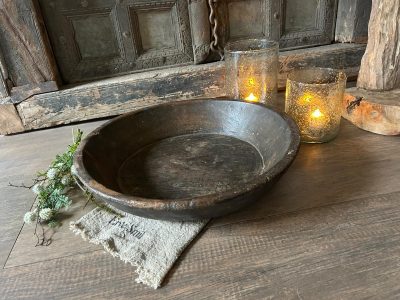 Oude Houten Schaal