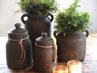 Brynxz Pot and Top with Rope Majestic Brown M