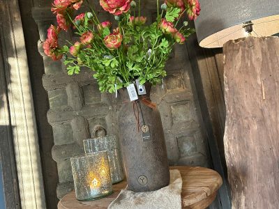 Brynxz Ranunculus Fading Pink Green 71 cm