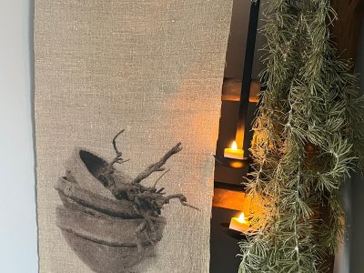 Wandoek Schaal Met Takken