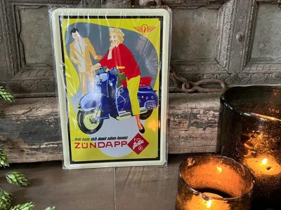 Metalen Reclame Wandbord : Zundapp